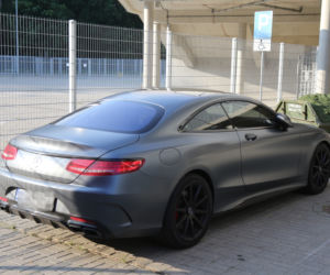 Takim autem jeździ Mamed - Mercedes-AMG S 63 Coupe