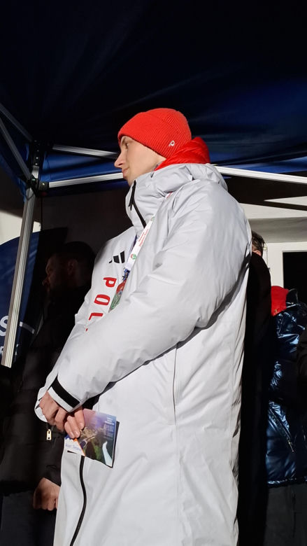 Powitanie Kacpra Tomasiaka w Bystrej 18.02.2026