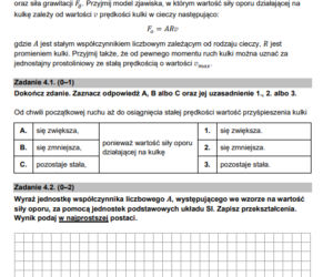 Matura 2022 - fizyka arkusz CKE