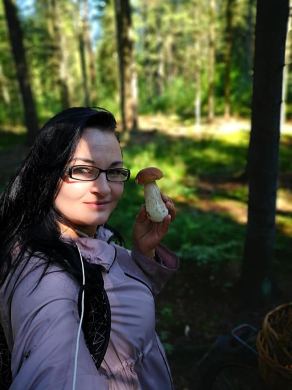 Beata Wojtan - grzyby nie maja dla niej tajemnic