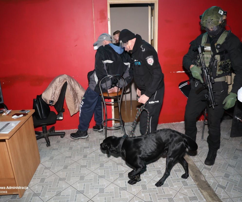 Nielegalny punkt hazardowy w Chojnie