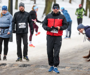 Wystrzał startera zamiast szampana. Tłumy powitały Nowy Rok na XX Śląskim Maratonie Noworocznym Cyborg