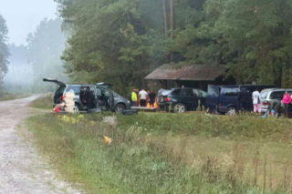 Grzybiarze z rumuńskimi tablicami pod Suchedniowem. Policja interweniowała po zgłoszeniu mieszkańca