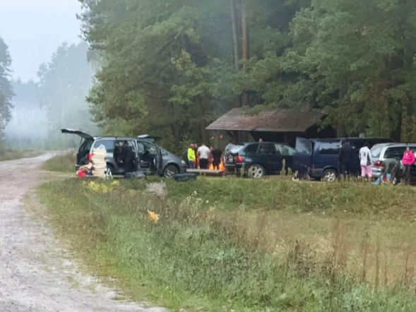 Grzybiarze z rumuńskimi tablicami pod Suchedniowem. Policja interweniowała po zgłoszeniu mieszkańca