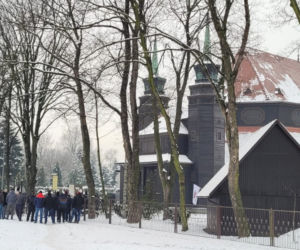 Pogrzeb górnika z kopalni Bielszowice
