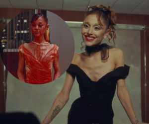 Ariana Grande w teledysku do petal