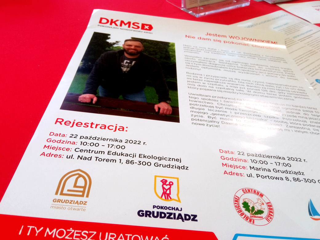Akcja DKMS w Grudziądzu