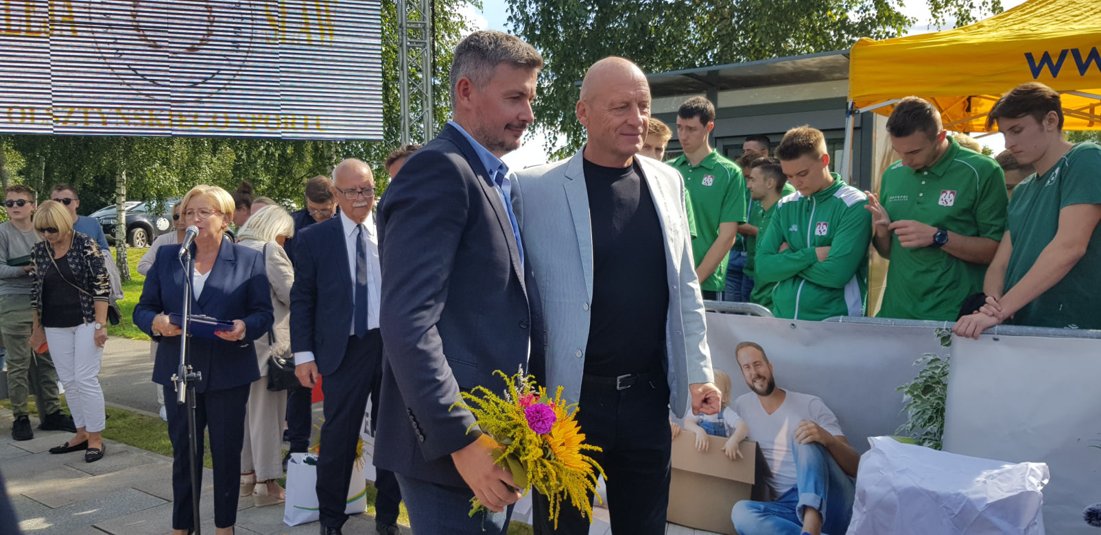 Aleja Sław Olsztyńskiego Sportu w CRS Ukiel