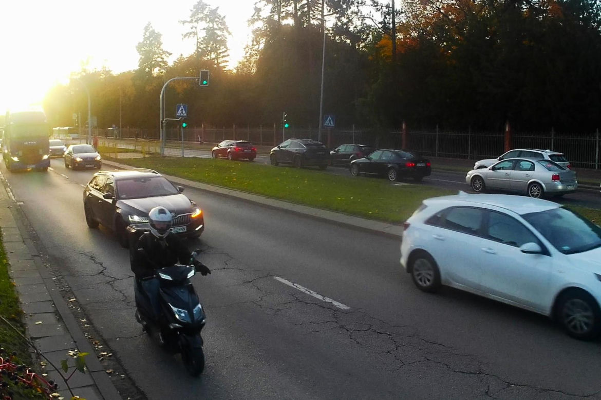 Nowa sygnalizacja świetlna na ulicy Mieszka I