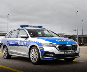 Policyjna Skoda Octavia iV