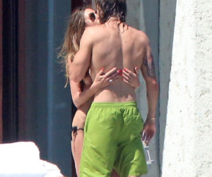 Tom Kaulitz i Heidi Klum topless