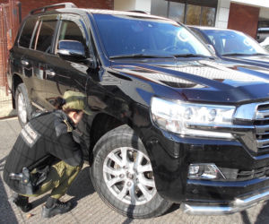 Kradziona Toyota za ponad 300 tys. złotych odzyskana