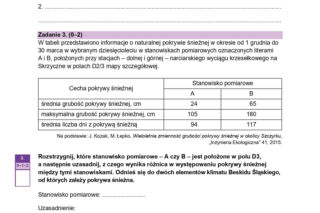 Matura 2026 geografia poziom rozszerzony - arkusz CKE