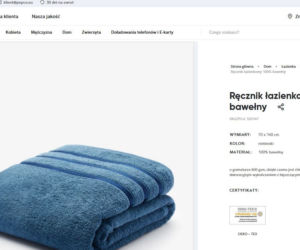 MEGA tanie ręczniki w Pepco