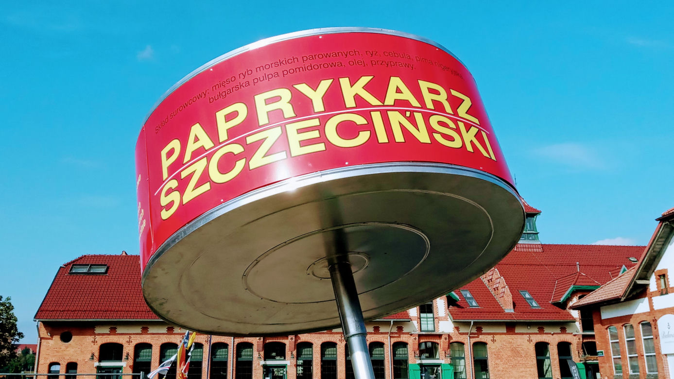 Pomnik paprykarza w Szczecinie