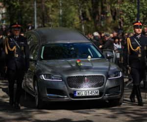Ból, rozpacz, łzy. Poruszające sceny na pogrzebie Łukasza Litewki