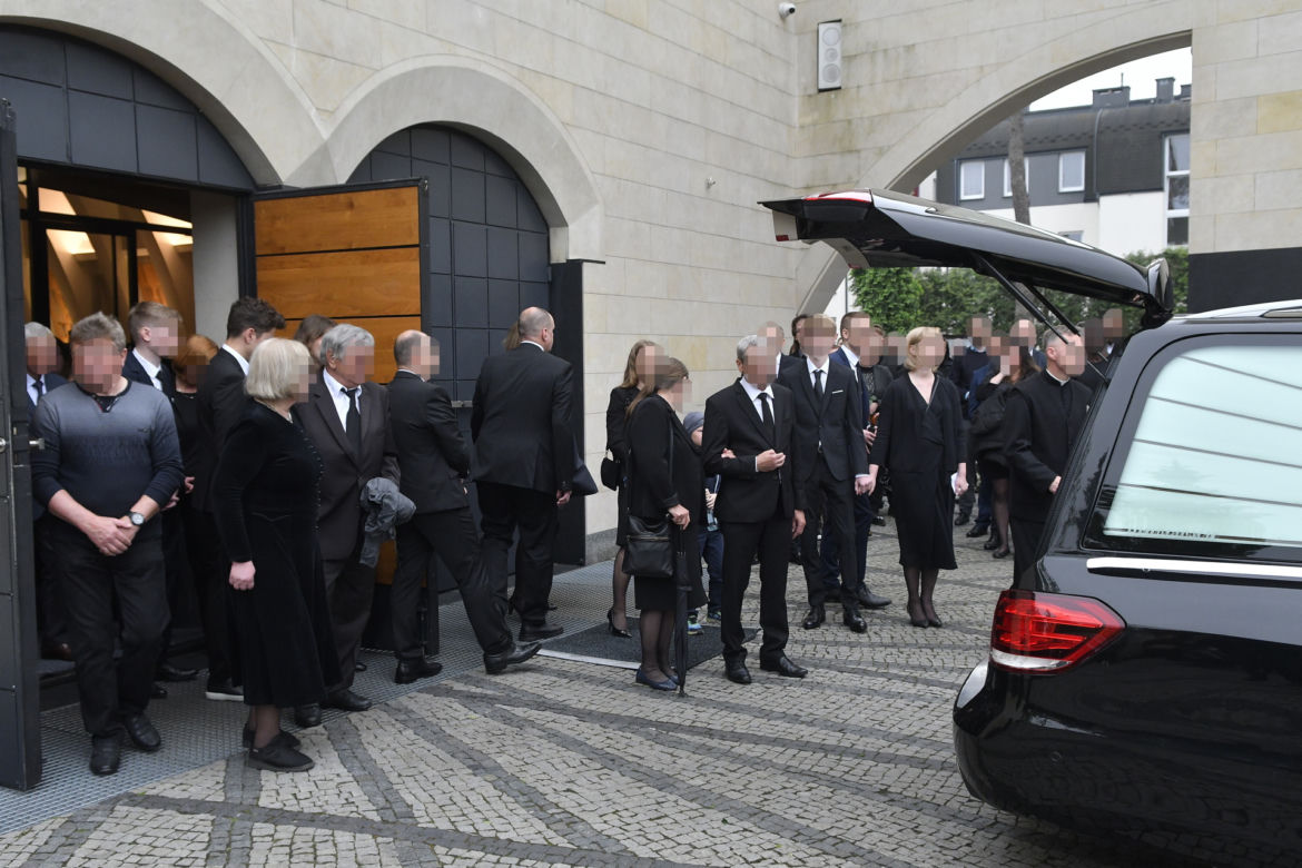 Ostatnie pożegnanie Tomasza, który zginął rozjechany przez szaleńca pod Tarczynem