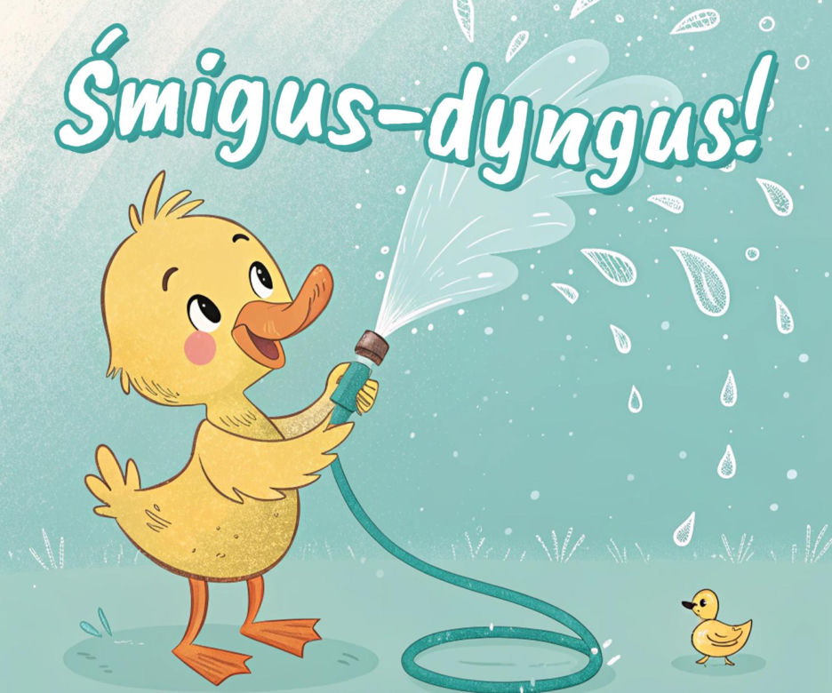 Kartki na Śmigus-dyngus. Obrazki na poniedziałek wielkanocny