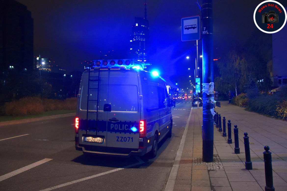 Wielki pościg w Warszawie. Naćpany Ukrainiec potrącił policjanta i rzucił się do ucieczki. „Przewiózł funkcjonariusza na masce kilkadziesiąt metrów”