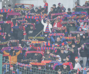 Kibice na meczu Piast Gliwice - Legia Warszawa