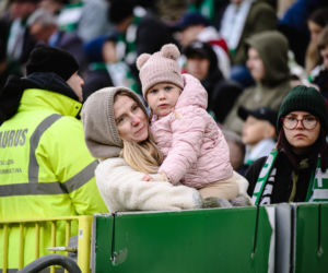 Lechia Gdańsk - Raków Częstochowa; Zdjęcia kibiców z meczu 30. kolejki PKO BP Ekstraklasy