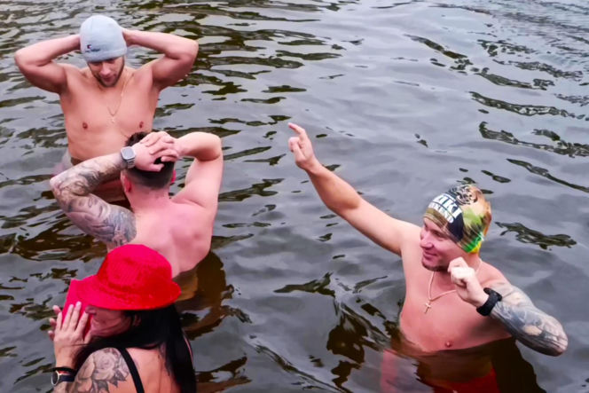 Szczecińskie morsy powitały 2026 rok