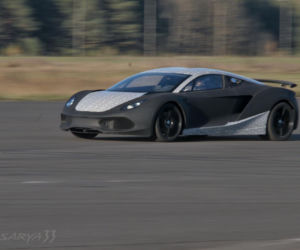 Arrinera Hussarya podczas testów