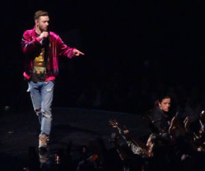 Justin Timberlake na urodzinowym koncercie