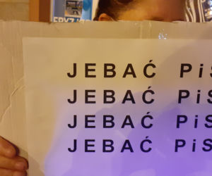 Trzeci dzień protestów w Iławie (28.10.2020)