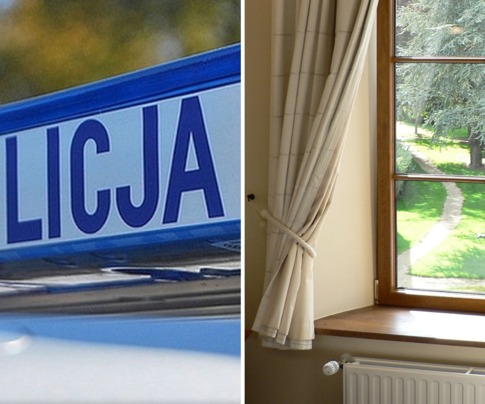 Jednego z napastników powstrzymał... parapet