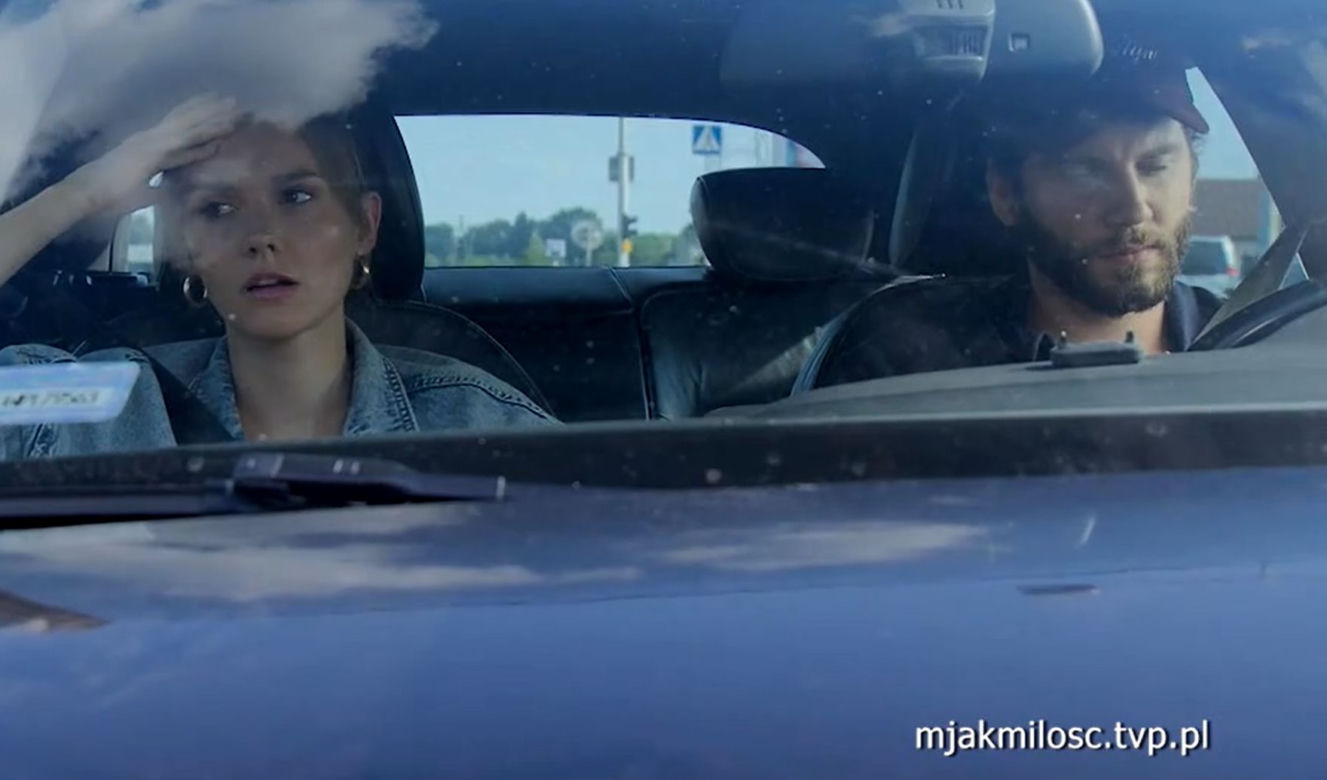 M jak miłość: Franka (Dominika Kachlik), Krzysiek (Michał Chruściel)