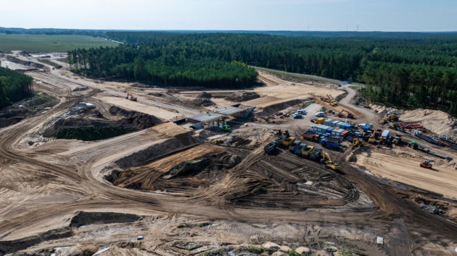 Budowa drogi ekspresowej S10