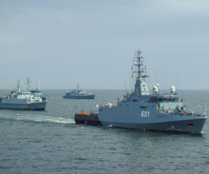 „Jaskółka” wychodzi na Bałtyk. Próby morskie niszczyciela min