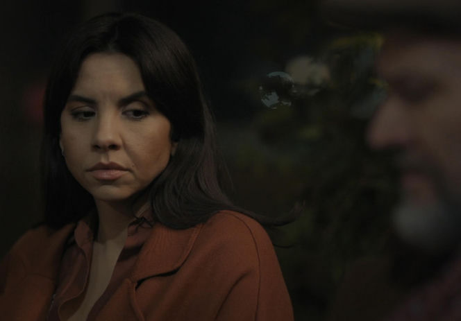 M jak miłość, odcinek 1923. Aneta (Ilona Janyst), Wójcik (Jakub Kornacki)