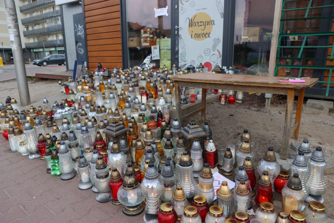 Całe Ząbki opłakują zamordowanego sklepikarza