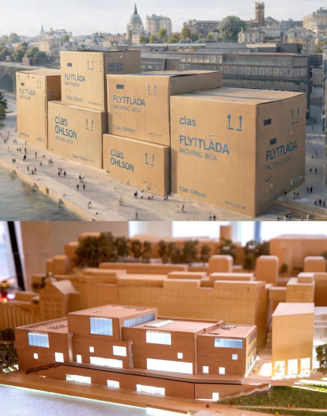 Nowe Nobel Center proj. Davida Chipperfielda