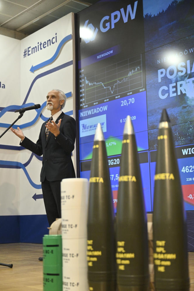 Historyczny debiut na GPW. Niewiadów Polska Grupa Militarna wchodzi na rynek główny