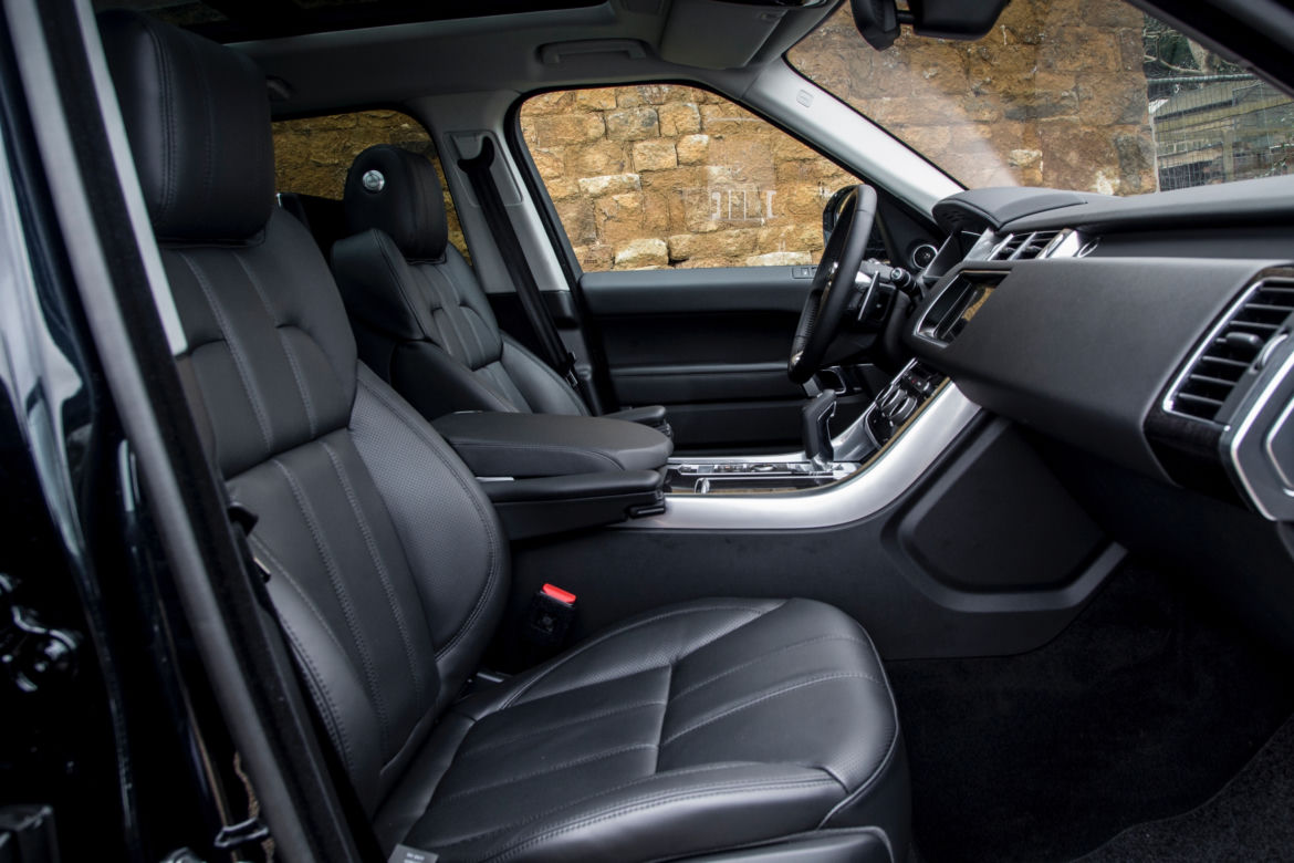 Range Roverem Sport HSE