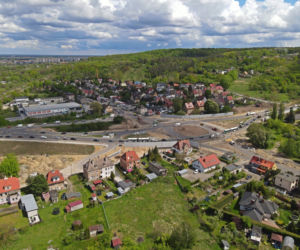 Budowa węzła Granitowa - maj 2021