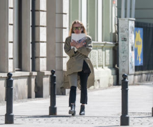 Magdalena Cielecka walczy z wiatrem