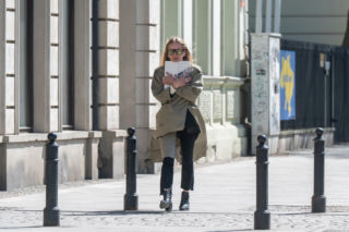 Magdalena Cielecka walczy z wiatrem