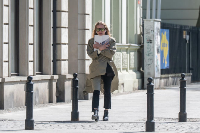 Magdalena Cielecka walczy z wiatrem