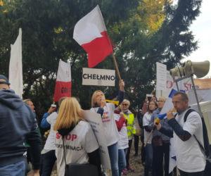 Pracownicy sanepidu w Bydgoszczy wyszli na ulice i zaprotestowali! [ZDJĘCIA]