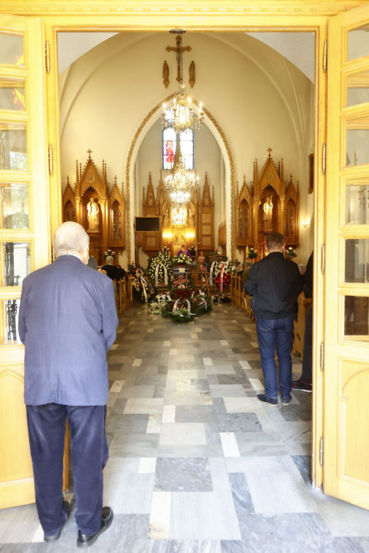 Pogrzeb Jerzego "Dudusia" Matuszkiewicza