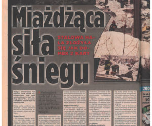 Katastrofa hali MTK w Katowicach. Materiały archiwalne