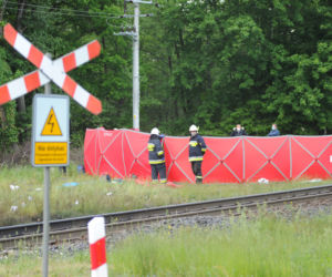 WYPADEK KOLEJOWY