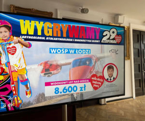 WOŚP w Łodzi. Ile wylicytowały władze miasta?
