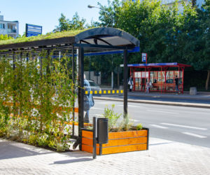 Zielone przystanki w Białymstoku nagrodzone w plebiscycie Polska Architektura XXL 2019