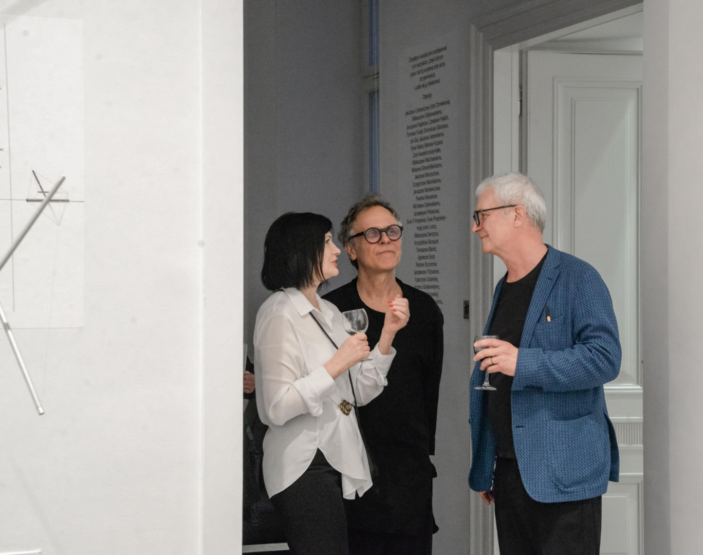 Wernisaż wystawy Jerzego Porębskiego „I cóż z tego, że świat wisi na włosku?”