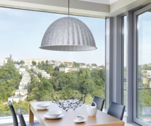 Duża wisząca lampa do jadalni
